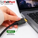 اتصال ورودی کابل HDMI اکتیو به لپ تاپ