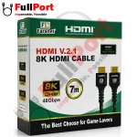 کابل HDMI 2.1 فرانت مدل FN-H8CB070 طول 7 متر با پشتیبانی از 8K و 48Gbpsبستهبندی کابل HDMI 2.1 فرانت مدل FN-H8CB070 طول 7 متر
