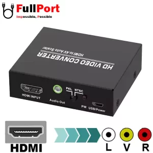 مبدل HDMI به RCA لایمستون مدل LS-HD2AV