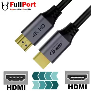 کابل HDMI دی نت V2.0-4K مدل DT-015 طول 1.5 متر