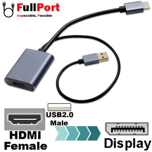 مبدل HDMI به Display فرانت مدل FN-HDP100