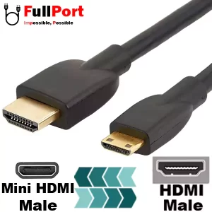 کابل Mini HDMI فرانت V1.4-4K مدل FN-CHCB150 طول 1.5 متر
