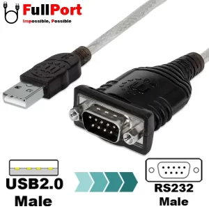 مبدل USB2.0 به RS232 کی نت مدل K-CO2320