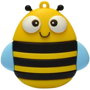 خرید فلش کینگ فست مدل Kingfast Cute Bee Shape EE-10 با ظرفیت 32 گیگابایت