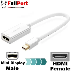 مبدل Mini Display به HDMI یوگرین مدل MD112-(10460+10461)