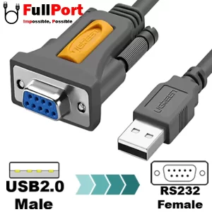 مبدل USB2.0 به RS232 یوگرین مدل CR104-20201