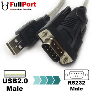 مبدل USB2.0 به RS232 دی نت