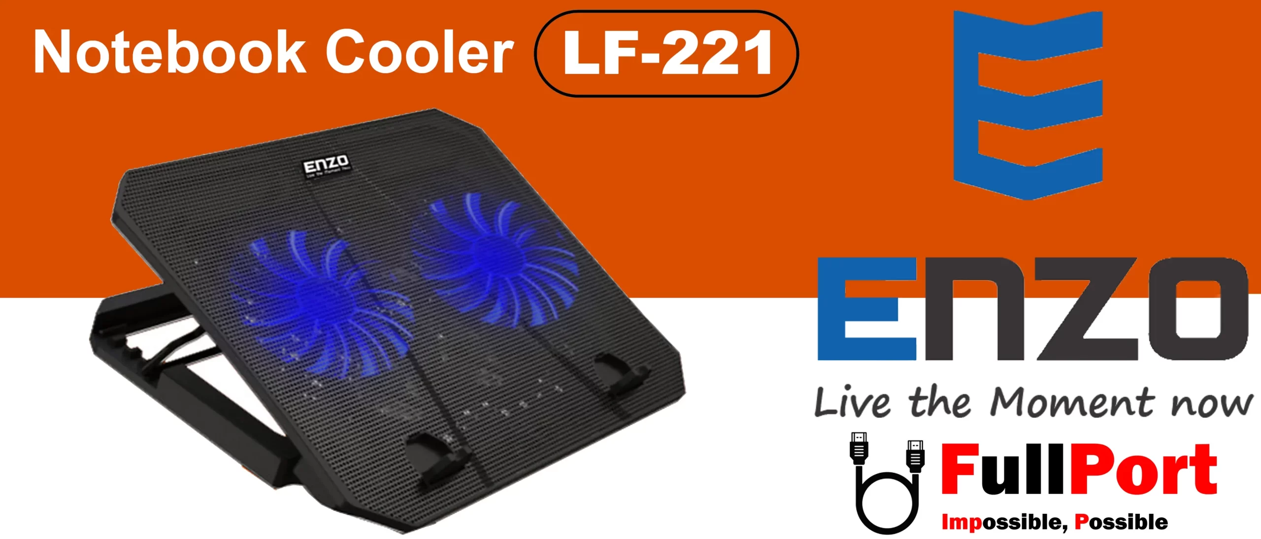 خرید پایه خنک کننده انزو | ENZO مدل LF-221 از فروشگاه اینترنتی فول پورت