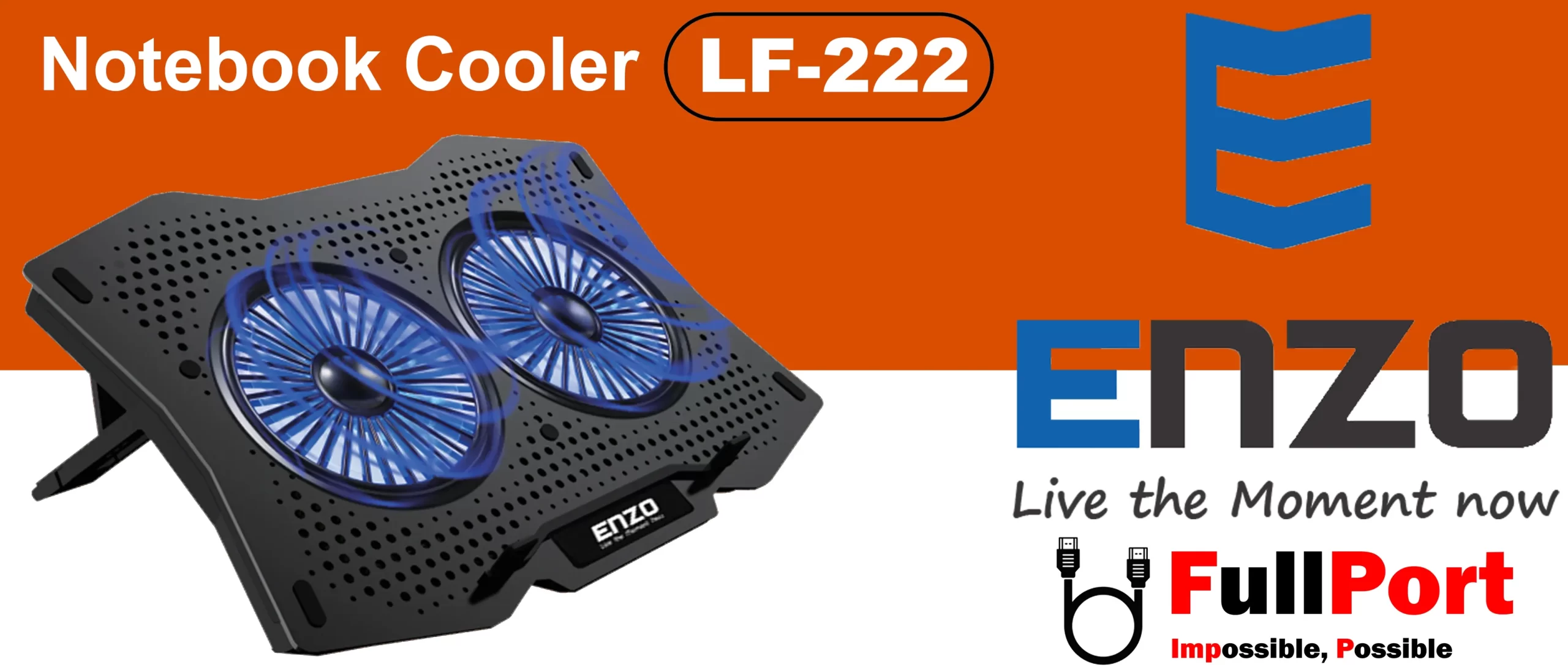 خرید پایه خنک کننده انزو | ENZO مدل LF-222 از فروشگاه اینترنتی فول پورت