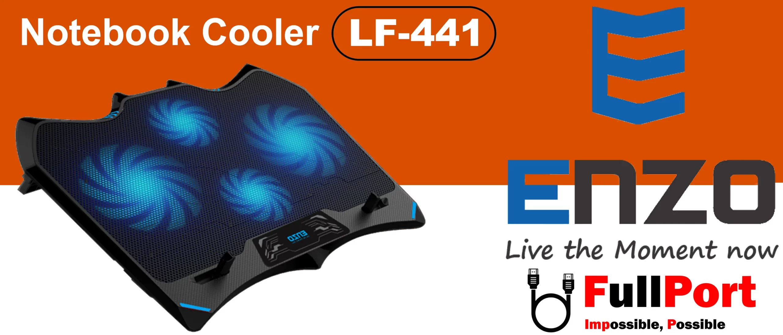 خرید پایه خنک کننده انزو | ENZO مدل LF-441 از فروشگاه اینترنتی فول پورت
