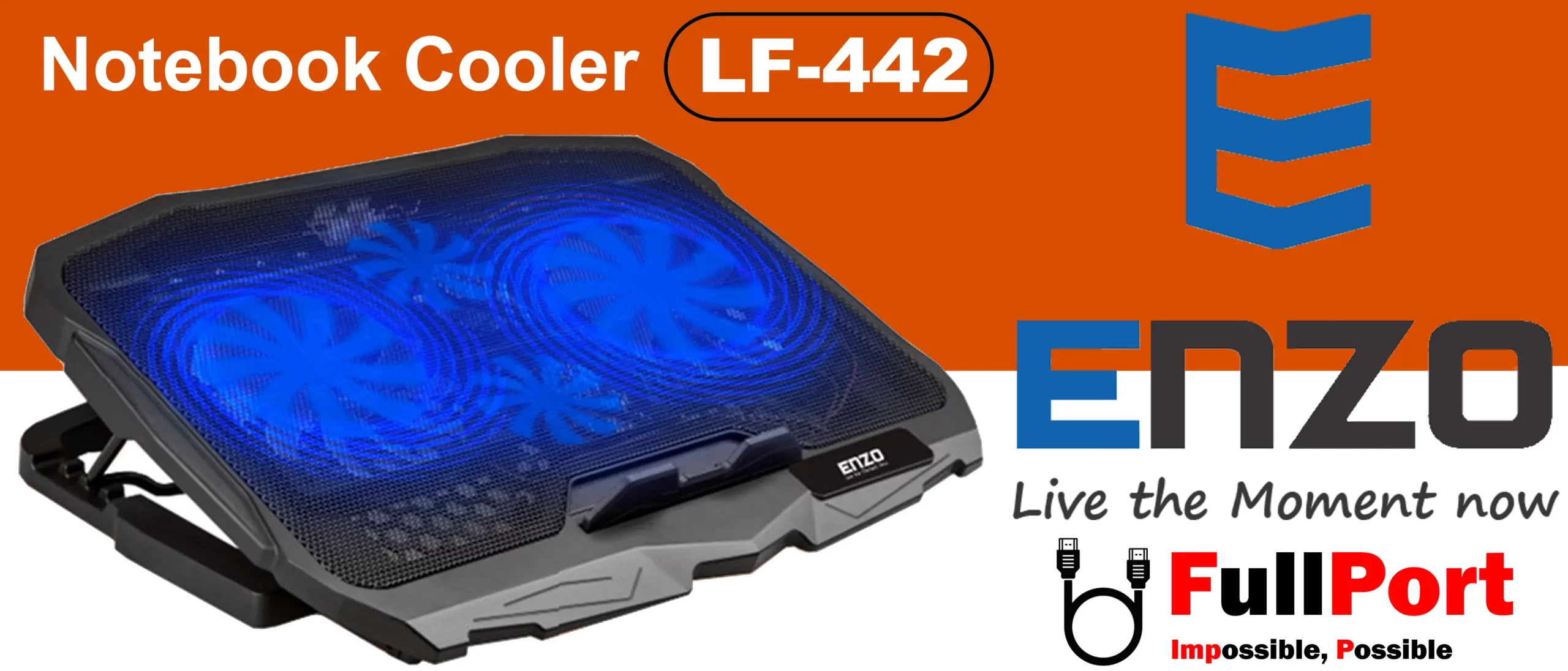خرید پایه خنک کننده انزو | ENZO مدل LF-442 از فروشگاه اینترنتی فول پورت