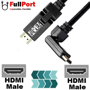 کابل HDMI کی نت پلاس V2.0-4Kمدل KP-CHR2018 طول 1.8 متر