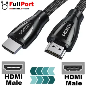 کابل HDMI یوگرین V2.1-8Kمدل HD140-80403 طول 2 متر