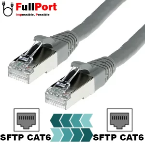 کابل شبکه پچ کورد گیگافلکس CAT6 SFTP طول 25 متری