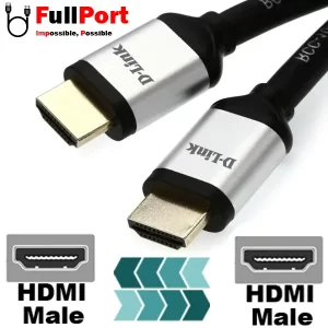 کابل HDMI دی لینک V2.0-4Kمدل HCB-4AABLBR-30 طول 30 متر