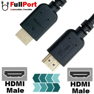 کابل HDMI کی نت V2.0-4Kمدل K-CH200050 طول 5 متر