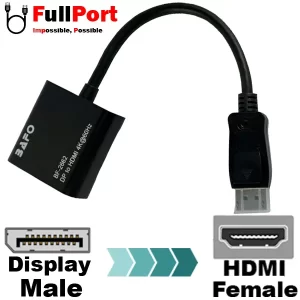 مبدل Display به HDMI 4K@60Hz بافو مدل BF-2662