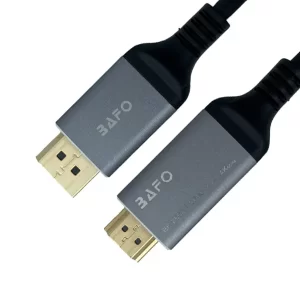 خرید کابل Display به HDMI 4K@60Hz بافو مدل BF-2662C طول 2 متر از فروشگاه اینترنتی فول پورت