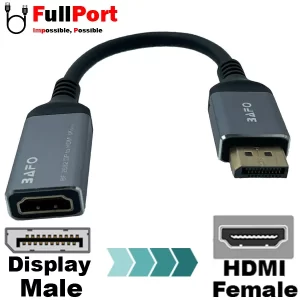 مبدل Display به HDMI 8K@60Hz بافو مدل BF-2682