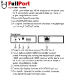 خرید اینترنتی توسعه دهنده HDMI TCP/IP روی کابل شبکه 200 متر کی نت | K-NET مدل K-EXHD0200 از فروشگاه اینترنتی فول پورت
