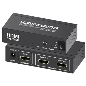 خرید اینترنتی اسپلیتر 2 پورت HDMI ورژن 1.4 تی سی تراست | TC Trust مدل TC-SP-12U از فروشگاه اینترنتی فول پورت