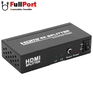 اسپلیتر 2 پورت HDMI ورژن 1.4 تی سی تراست مدل TC-SP-12U