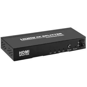 خرید اینترنتی اسپلیتر 4 پورت HDMI ورژن 1.4 تی سی تراست | TC Trust مدل TC-SP-14U از فروشگاه اینترنتی فول پورت