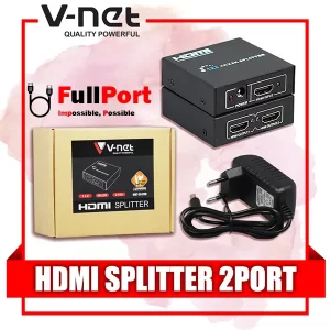 اسپلیتر 2 پورت HDMI ورژن 1.4 وی نت مدل V-SPHD1402
