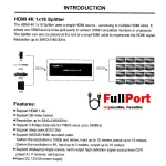 خرید اینترنتی اسپلیتر 16 پورت HDMI ورژن 1.4 وی نت | V-NET مدل V-SPHD1416 از فروشگاه اینترنتی فول پورت