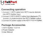 خرید اینترنتی اسپلیتر HDMI از فروشگاه اینترنتی فول پورت