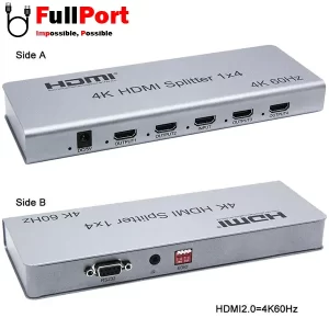 اسپلیتر 4 پورت HDMI ورژن 2.0 بافو مدل BF-H134