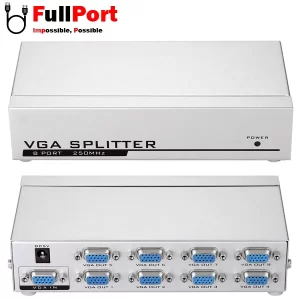 اسپلیتر 8 پورت VGA بافو 250Mhz مدل BF-H236