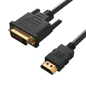 خرید اینترنتی کابل DVI-D به HDMI فول پورت مدل HB-015 طول 1.5 متر یا معادل 150 سانتیمتر یا 150CM از فروشگاه اینترنتی فول پورت