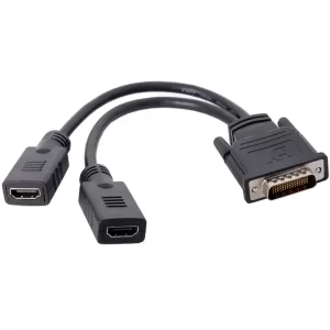 مشاهده قیمت و خرید مبدل (59Pin)DVI به HDMI دوتایی مدل DMS-59 زیر قیمت بازار با ارسال سریع و ایمن