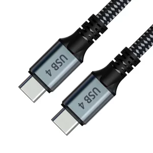 مشاهده قیمت و خرید کابل Type-C to Type-C USB4.0 Thunderbolt 3 برند کی نت پلاس | K-NET PLUS زیر قیمت بازار با ارسال سریع و ایمن