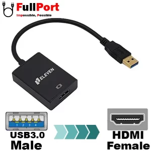 مبدل USB3.0 به HDMI ایلون مدل CV1005