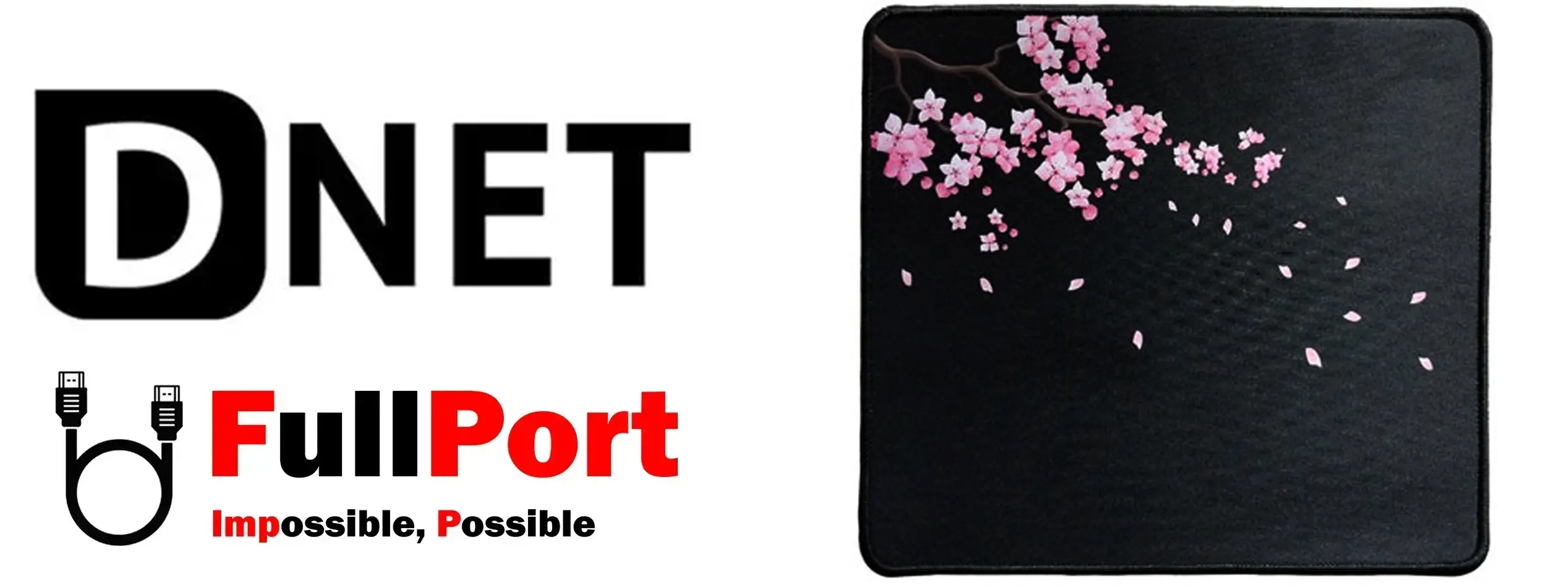 مشاهده و خرید اینترنتی پدموس ساده دی نت | D-NET مدل DT-X17*Flower Pink از فروشگاه اینترنتی فول پورت