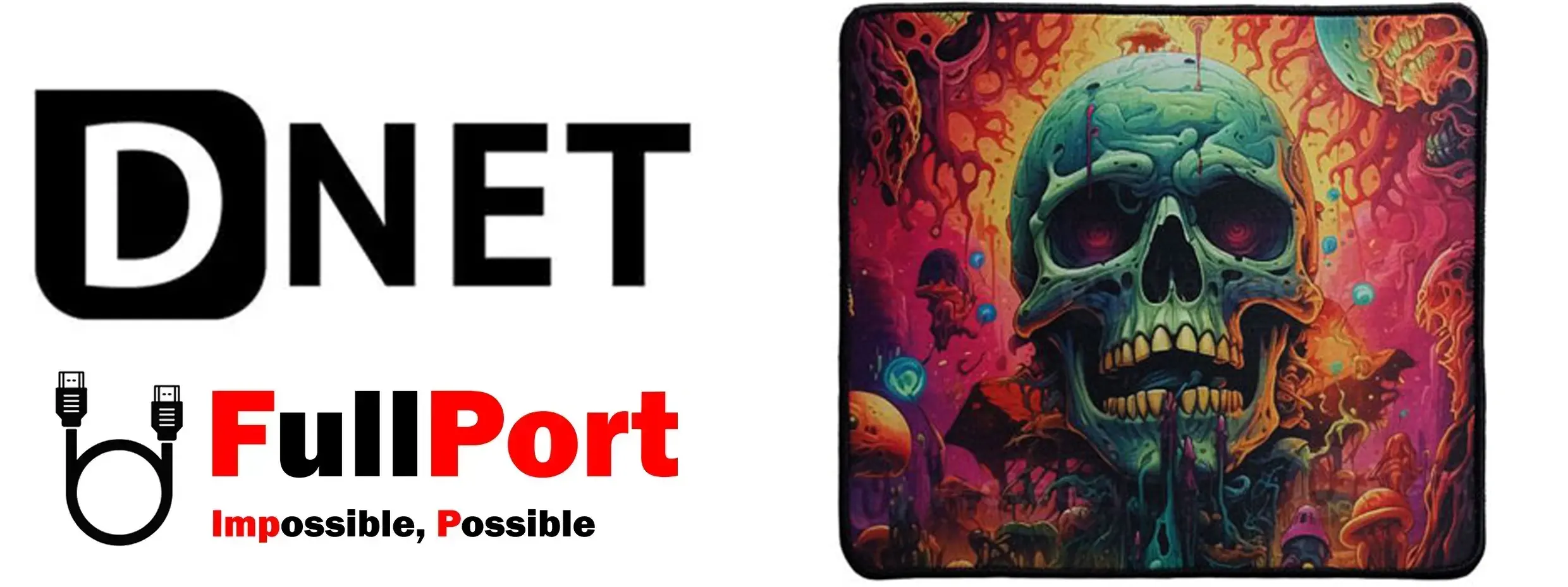 مشاهده و خرید اینترنتی پدموس ساده دی نت | D-NET مدل DT-X17*Skull از فروشگاه اینترنتی فول پورت