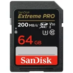 مشاهده قیمت و خرید مموری کارت سن دیسک مدل SanDisk Extreme PRO SD Memory Card SDSDXXU-064G-GN4IN Class10-U3 200MB/s 64GB زیر قیمت بازار با ارسال سریع و ایمن با گارانتی اصالت کالا