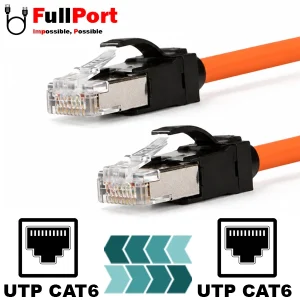 کابل شبکه پچ کورد N116P1A150OK نگزنس CAT6 UTP طول 15 متری