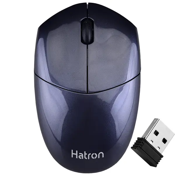مشاهده و خرید اینترنتی موس بی سیم هترون | HATRON مدل HMW398SL با گارانتی فورتیم از فروشگاه اینترنتی فول پورت