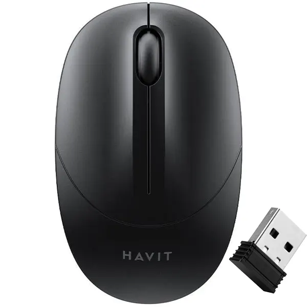 مشاهده و خرید اینترنتی موس بی سیم برند هویت | HAVIT HVMS-MS54GT Wireless Mouse از فروشگاه اینترنتی فول پورت