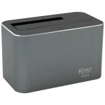 مشاهده و خرید اینترنتی داک هارد برند کی نت K-NET K-DHUHD01S USB3.0 SATA HDD Docking Station For 2.5 and 3.5 inch Single Bay از فروشگاه اینترنتی فول پورت