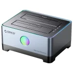 مشاهده و خرید اینترنتی داک هارد برند اوریکو ORICO 5528C3-C USB3.2 SATA HDD Docking Station For 2.5 and 3.5 inch Dual Bay از فروشگاه اینترنتی فول پورت