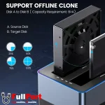 مشاهده و خرید اینترنتی داک هارد برند اوریکو ORICO 5528C3-C USB3.2 SATA HDD Docking Station For 2.5 and 3.5 inch Dual Bay از فروشگاه اینترنتی فول پورت