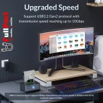 مشاهده و خرید اینترنتی داک هارد برند اوریکو ORICO 5528C3-C USB3.2 SATA HDD Docking Station For 2.5 and 3.5 inch Dual Bay از فروشگاه اینترنتی فول پورت