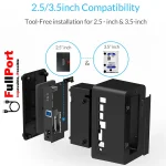مشاهده و خرید اینترنتی داک هارد برند اوریکو ORICO 6619US3 USB3.0 SATA HDD Docking Station For 2.5 and 3.5 inch One Bay از فروشگاه اینترنتی فول پورت
