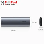 مشاهده قیمت و خرید قاب SSD NVMe یوگرین | UGREEN مدل CM400-10902 زیر قیمت بازار با ارسال سریع و ایمن با گارانتی تسست و تضمین اصالت کالا