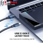 مشاهده قیمت و خرید قاب هارد و SSD اینترنال ۲.۵ اینچی یوگرین | UGREEN مدل US221-60735 زیر قیمت بازار با ارسال سریع و ایمن با گارانتی اصالت و تضمین کالا