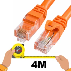 مشاهده قیمت و خرید کابل شبکه پچ کورد VASEL | واصل مدل VSL-400 CAT6 UTP طول 400 سانتیمتری معادل 4 متر یا 400CM زیر قیمت بازار با ارسال سریع و ایمن با گارانتی واصل 36 ماه